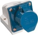 IEK PSR11-032-3 Розетка ССИ-123 стационарная 2Р+РЕ (32А, 220В, IP44)