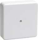 IEK UKO10-075-075-020-k01 Коробка КМ41212-01 распаячная для о-п 75х75х20мм белая (с контактной группой)