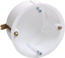 IEK UKG10-065-040-000-M Коробка КМ40021 установочная d65х40мм для полых стен (с саморезами металлические лапки)