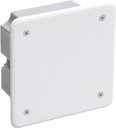 IEK UKT11-092-092-040 Коробка КМ41001 распаячная для тв стен 92x92x45мм (с саморезами с крышкой)