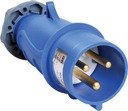 IEK MAGNUM PSN01-032-3 Вилка ССИ-023 переносная 2Р+РЕ (32А, 220В, IP44)
