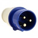 EKF PROxima ps-023-32-220 Вилка переносная 023 2Р+РЕ 32А (220В, IP44)