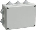 IEK UKO10-150-110-070-K41-55 Коробка КМ41242 распаячная для о-п 150х110х70мм IP55 (RAL7035 10 гермовводов)