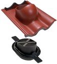 Vilpe Tiili 2K 300008 Проходной элемент (красный)