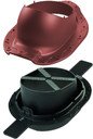 Vilpe Aalto 2K 740748 Проходной элемент (красный)