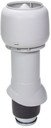 Vilpe 125P/ИЗ/500 734401 Вентиляционный выход (светло-серый)