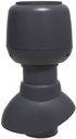 Vilpe 110/200/Н 741317 Вентиляционный выход + колпак (серый)