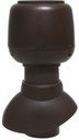 Vilpe 110/200/Н 741314 Вентиляционный выход + колпак (коричневый)