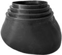 Vilpe 740896 XL-резиновый ворот 175-250 (черный)