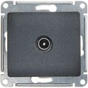 Schneider Electric Glossa GSL000793 Розетка телевизионная (TV, под рамку, скрытая установка, антрацит)