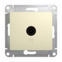 Schneider Electric Glossa GSL000993 Розетка телевизионная (TV, под рамку, скрытая установка, молочная)