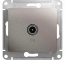 Schneider Electric Glossa GSL001293 Розетка телевизионная (TV, под рамку, скрытая установка, платина)