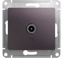 Schneider Electric Glossa GSL001493 Розетка телевизионная (TV, под рамку, скрытая установка, сиреневый туман)