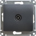 Schneider Electric Glossa GSL000791 Розетка телевизионная (TV, под рамку, скрытая установка, антрацит)