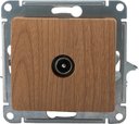 Schneider Electric Glossa GSL000591 Розетка телевизионная (TV, под рамку, скрытая установка, дуб)