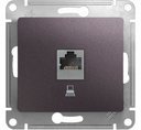 Schneider Electric Glossa GSL001481K Розетка компьютерная (RJ45, под рамку, скрытая установка, сиреневый туман)