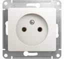 Schneider Electric Glossa GSL000641 Розетка без заземляющего контакта (16 А, под рамку, скрытая установка, перламутровый)