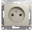 Schneider Electric Glossa GSL000941 Розетка без заземляющего контакта (16 А, под рамку, скрытая установка, молоко)