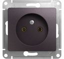 Schneider Electric Glossa GSL001441 Розетка без заземляющего контакта (16 А, под рамку, скрытая установка, сиреневый туман)