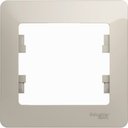 Schneider Electric Glossa GSL000901 Рамка 1-постовая (молоко)