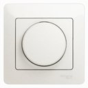 Schneider Electric Glossa GSL000634 Светорегулятор поворотный (300 Вт, R, в сборе, скрытая установка, перламутр)