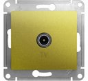 Schneider Electric Glossa GSL001091 Розетка телевизионная (TV, под рамку, скрытая установка, фисташковая)
