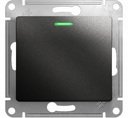 Schneider Electric Glossa GSL000713 Выключатель одноклавишный с подсветкой (10 А, под рамку, скрытая установка, антрацит)