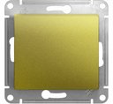 Schneider Electric Glossa GSL001011 Выключатель одноклавишный (10 А, под рамку, скрытая установка, фисташковый)