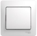Schneider Electric Glossa GSL000112 Выключатель одноклавишный (10 А, в сборе, скрытая установка, белый)