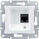Schneider Electric Sedna SDN4500121 Розетка компьютерная (RJ45, cat.5e, STP, под рамку, скрытая установка, белая)
