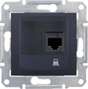 Schneider Electric Sedna SDN4900170 Розетка компьютерная (RJ45, cat.6, STP, под рамку, скрытая установка, графит)
