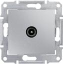 Schneider Electric Sedna SDN3201860 Розетка телевизионная проходная (TV, 4 дБ, под рамку, скрытая установка, алюминий)
