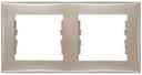 Schneider Electric Sedna SDN5800368 Рамка 2-постовая (горизонтальная, титан)