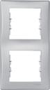 Schneider Electric Sedna SDN5801160 Рамка 2-постовая (вертикальная, алюминий)