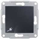 Schneider Electric Sedna SDN3100370 Розетка с заземляющим контактом (16 А, под рамку, скрытая установка, шторки, крышка, IP44, графит)