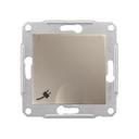 Schneider Electric Sedna SDN3100168 Розетка с заземляющим контактом (16 А, под рамку, скрытая установка, шторки, крышка, титан)