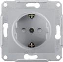 Schneider Electric Sedna SDN3000160 Розетка с заземляющим контактом (16 А, под рамку, скрытая установка, шторки, алюминий)