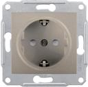 Schneider Electric Sedna SDN3000168 Розетка с заземляющим контактом (16 А, под рамку, скрытая установка, шторки, титан)