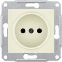 Schneider Electric Sedna SDN2900147 Розетка без заземляющего контакта (16 А, под рамку, скрытая установка, бежевая)