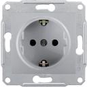Schneider Electric Sedna SDN3000560 Розетка с заземляющим контактом (16 А, под рамку, скрытая установка, алюминий)