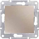 Schneider Electric Sedna SDN0200268 Выключатель одноклавишный двухполюсный (16 А, под рамку, скрытая установка, титан)