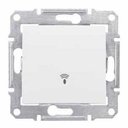 Schneider Electric Sedna SDN0800121 Кнопка для звонка (10 А, под рамку, скрытая установка, белый)