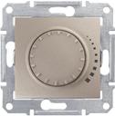 Schneider Electric Sedna SDN2200668 Светорегулятор поворотный (325 Вт, R+C, под рамку, скрытая установка, титан)