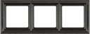 Jung Eco profi Deco EPD483AN Рамка 3-постовая (горизонтальная, антрацит)