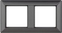 Jung Eco profi EP482AN Рамка 2-постовая (горизонтальная, антрацит)