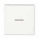 Jung Eco profi EP490KOWW Клавиша одиночная с линзой (белая)