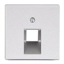 Jung Eco profi EP569-1BFPLUAAL Крышка розетки телефонной/компьютерной (RJ11/RJ45, алюминий)