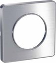 Schneider Electric Odace S53P802J Рамка 1-постовая (полированный алюминий)
