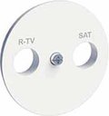Schneider Electric Odace S52R441 Крышка розетки телевизионной (TV+Radio, белая)