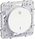 Schneider Electric Odace S52R262 Выключатель одноклавишный двухполюсный (16 А, с возм. подсветки, под рамку, скрытая установка, белый)